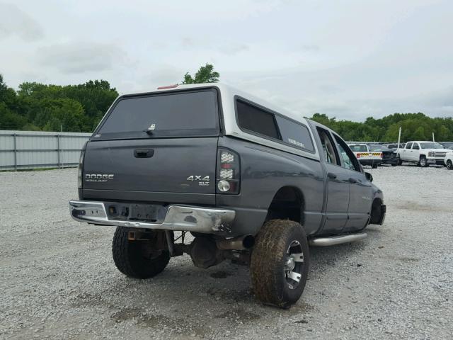 3D7KU28623G799741 - 2003 DODGE RAM 2500 S ნაცრისფერი ფოტო 4