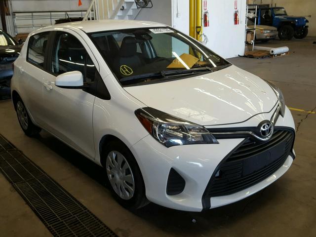 VNKKTUD36HA073799 - 2017 TOYOTA YARIS L WHITE photo 1