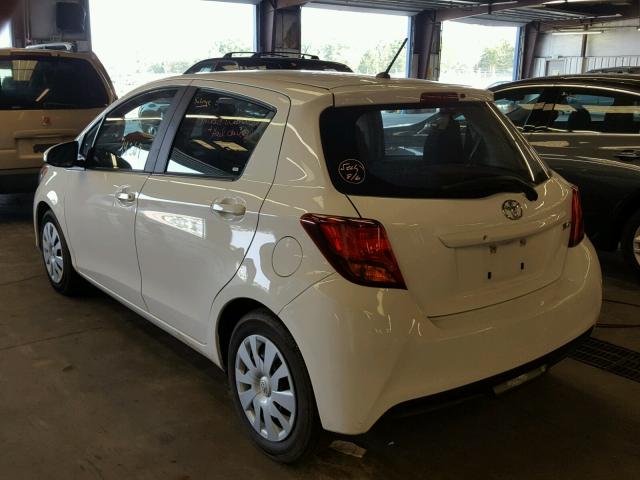 VNKKTUD36HA073799 - 2017 TOYOTA YARIS L WHITE photo 3