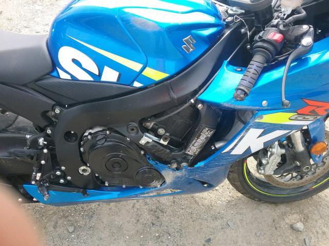 JS1GN7FA0F2101538 - 2015 SUZUKI GSX-R600 BLUE photo 7