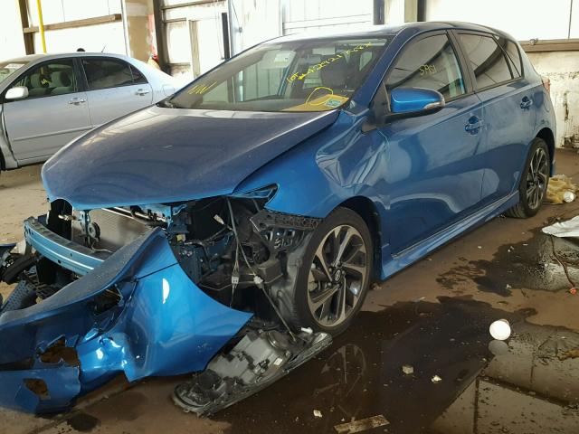 JTNKARJE6GJ506016 - 2016 TOYOTA SCION IM BLUE photo 2