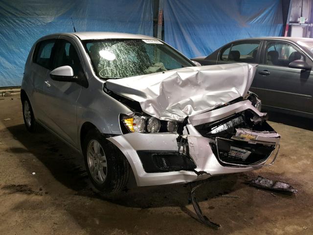 1G1JB6SH3C4125813 - 2012 CHEVROLET SONIC LS 银色 照片 1