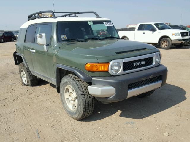 JTEBU4BF6AK081416 - 2010 TOYOTA FJ CRUISER GREEN photo 1