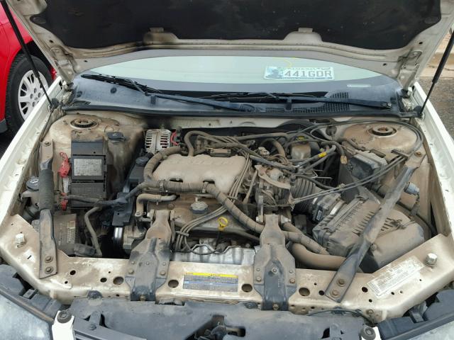 2G1WF52E249385368 - 2004 CHEVROLET IMPALA WHITE photo 7