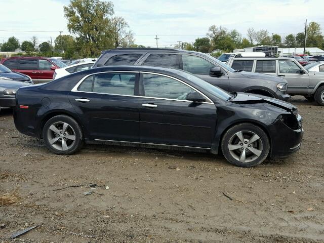 1G1ZC5E02CF162565 - 2012 CHEVROLET MALIBU BLACK photo 9