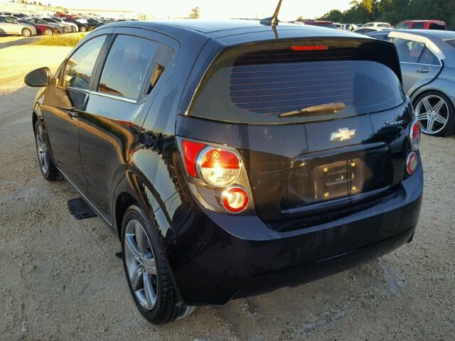 1G1JD6SH2C4134979 - 2012 CHEVROLET SONIC BLACK photo 3