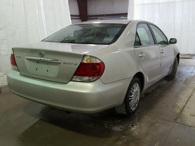 4T1BE30K25U043084 - 2005 TOYOTA CAMRY LE GRAY photo 4