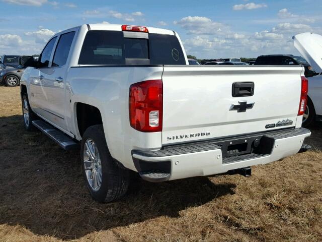 3GCPCTEC0HG296493 - 2017 CHEVROLET SILVERADO WHITE photo 3