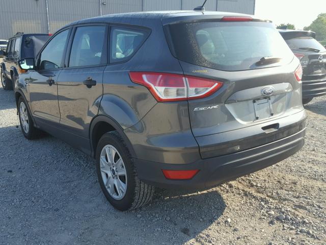 1FMCU0F77FUC33005 - 2015 FORD ESCAPE S GRAY photo 3