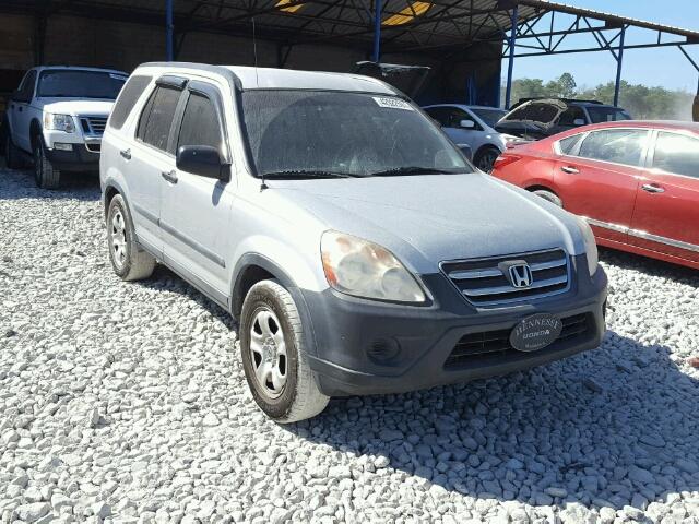 SHSRD68536U407084 - 2006 HONDA CR-V LX SILVER photo 1