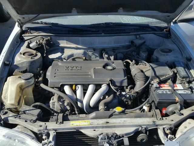 1NXBR12E5YZ320413 - 2000 TOYOTA COROLLA SILVER photo 7