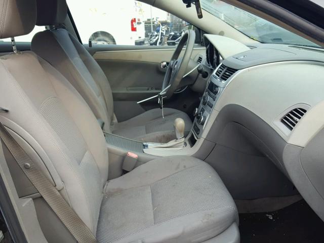 1G1ZG57B684261931 - 2008 CHEVROLET MALIBU LS შავი ფოტო 5
