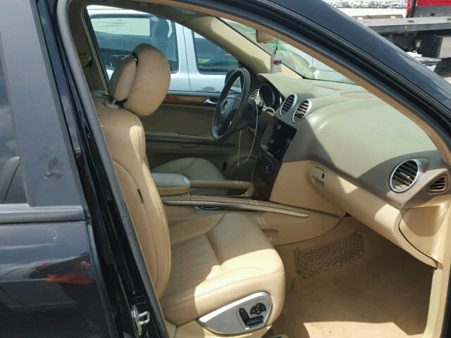 4JGBB22E88A349433 - 2008 MERCEDES-BENZ ML 320 CDI BLACK photo 5
