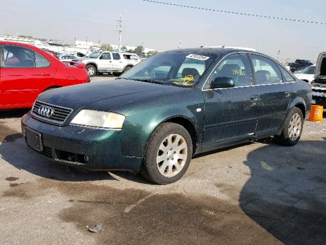 WAUEH64B81N007020 - 2001 AUDI A6 2.8 QUA GREEN photo 2