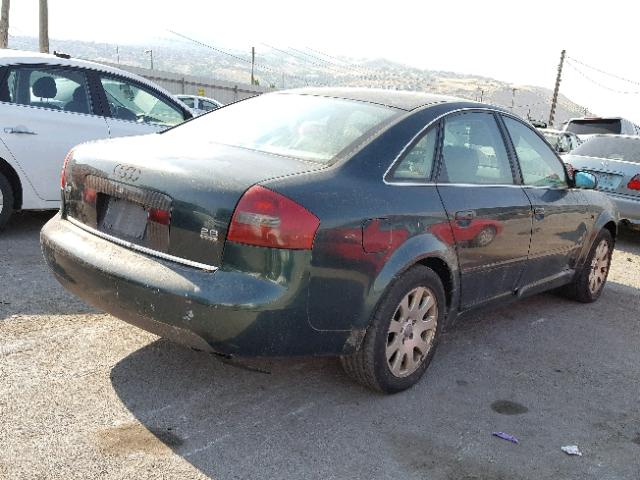 WAUEH64B81N007020 - 2001 AUDI A6 2.8 QUA GREEN photo 4