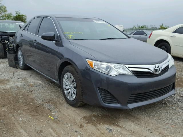 4T1BF1FK2CU127797 - 2012 TOYOTA CAMRY BASE GRAY photo 1