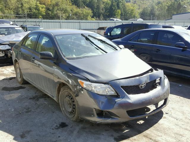 1NXBU4EE4AZ318976 - 2010 TOYOTA COROLLA BA GRAY photo 1