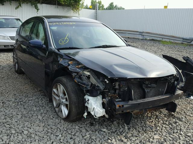 1N4BA41E38C835498 - 2008 NISSAN MAXIMA SE BLACK photo 1