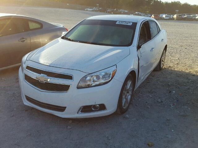 1G11F5SR2DF334716 - 2013 CHEVROLET MALIBU 2LT WHITE photo 2