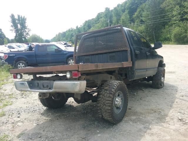 1D7KS28C37J527795 - 2007 DODGE RAM 2500 S BLACK photo 4