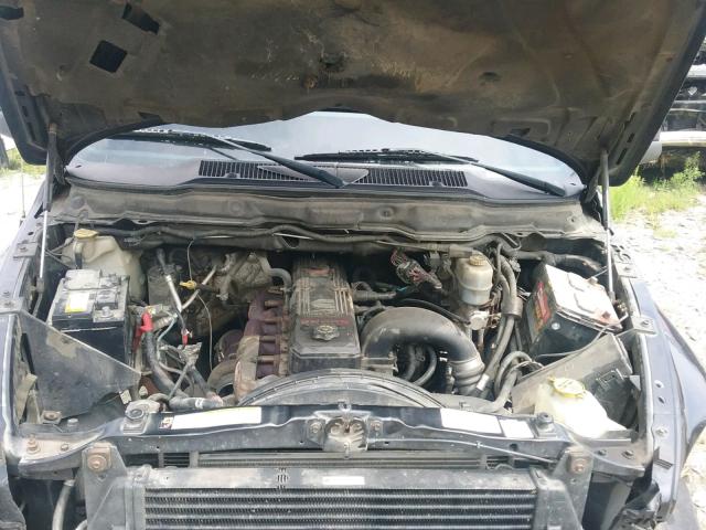 1D7KS28C37J527795 - 2007 DODGE RAM 2500 S BLACK photo 7