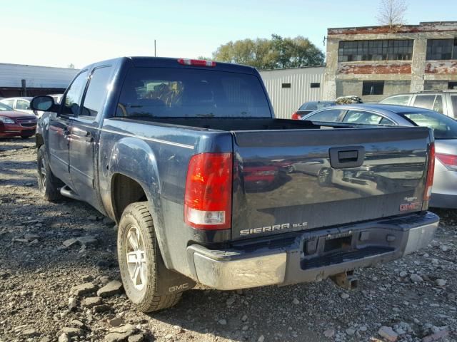 3GTEC13J38G234065 - 2008 GMC SIERRA C15 BLUE photo 3