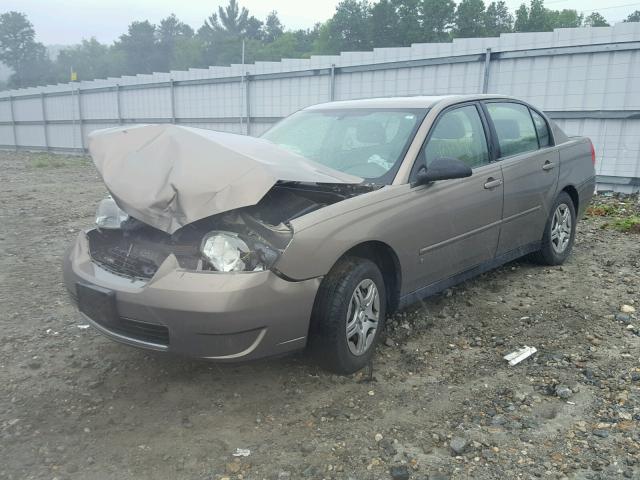 1G1ZS58F08F116193 - 2008 CHEVROLET MALIBU LS BROWN photo 2