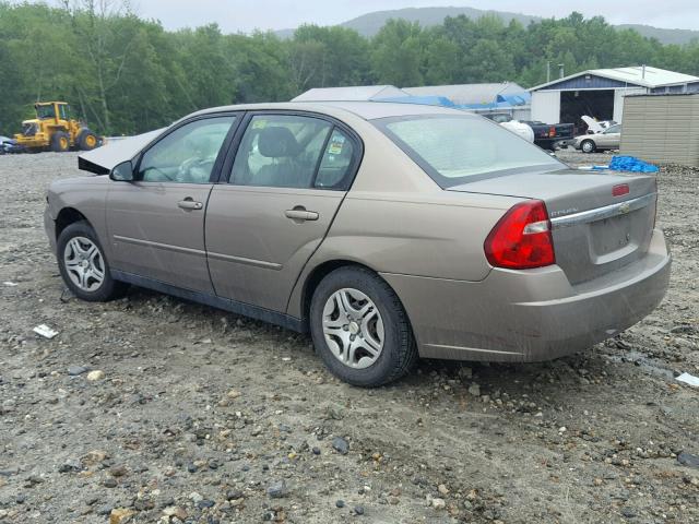 1G1ZS58F08F116193 - 2008 CHEVROLET MALIBU LS BROWN photo 3