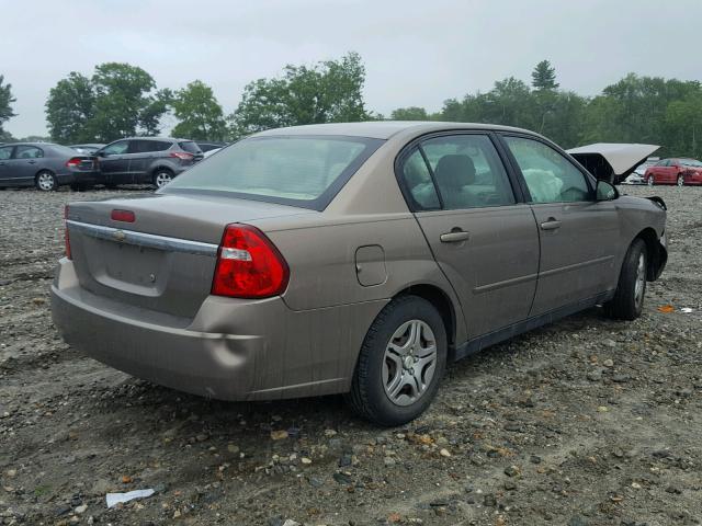 1G1ZS58F08F116193 - 2008 CHEVROLET MALIBU LS BROWN photo 4