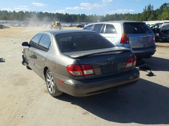 JNKDA31A52T002379 - 2002 INFINITI I35 TAN photo 3