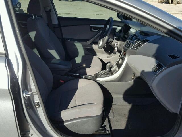 KMHDH4AE1GU478454 - 2016 HYUNDAI ELANTRA SE SILVER photo 5