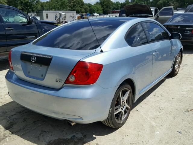 JTKDE177470203343 - 2007 TOYOTA SCION TC 蓝色 照片 4