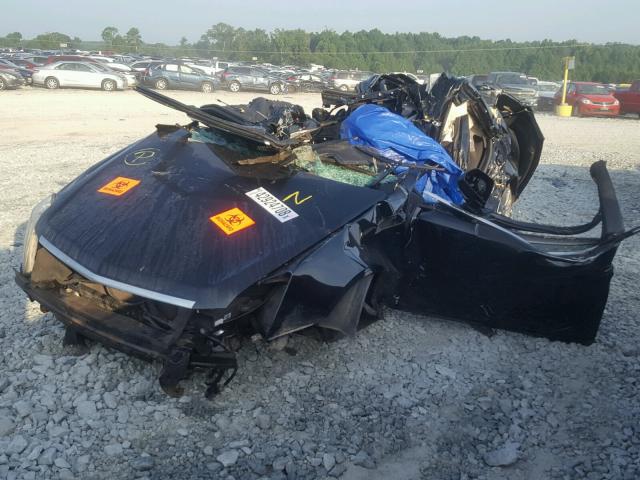 1G6DF577280148178 - 2008 CADILLAC CTS BLACK photo 2