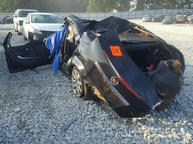 1G6DF577280148178 - 2008 CADILLAC CTS BLACK photo 3