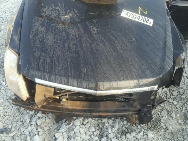 1G6DF577280148178 - 2008 CADILLAC CTS BLACK photo 7
