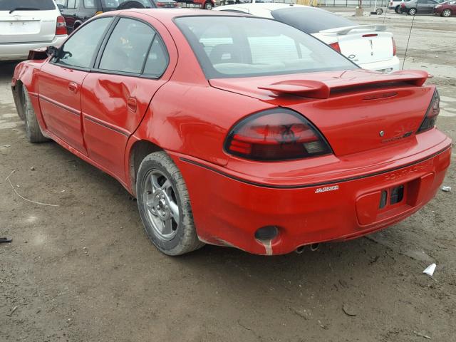 1G2NW52E54M702666 - 2004 PONTIAC GRAND AM G RED photo 3