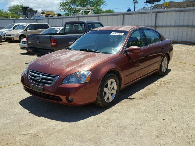 1N4AL11D82C131283 - 2002 NISSAN ALTIMA BAS BURGUNDY photo 2