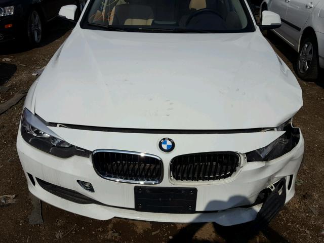 WBA3C3G5XENS69086 - 2014 BMW 320 I WHITE photo 7