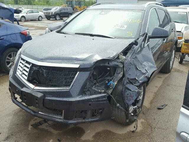 3GYFNBE33FS610786 - 2015 CADILLAC SRX LUXURY BLUE photo 2