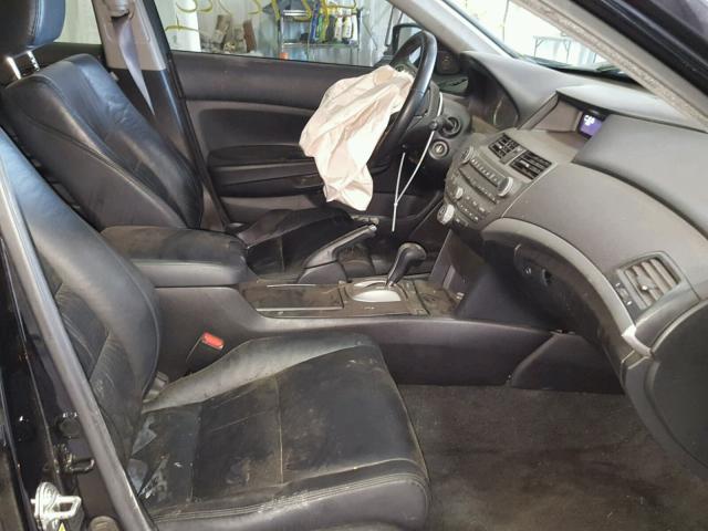 1HGCP2F63CA150099 - 2012 HONDA ACCORD SE BLACK photo 5