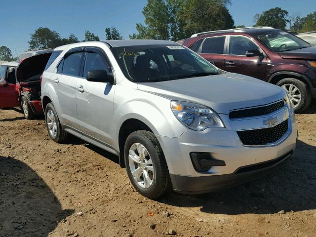 2GNALBEK6C1198343 - 2012 CHEVROLET EQUINOX LS SILVER photo 1