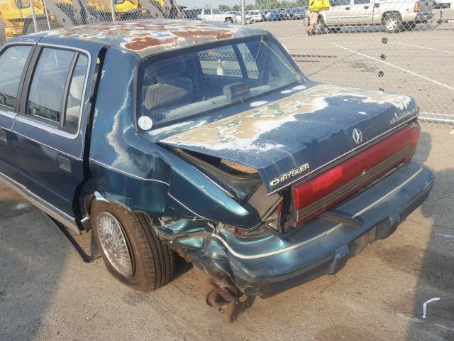 1C3XA3634PF610963 - 1993 CHRYSLER LEBARON LE GREEN photo 9