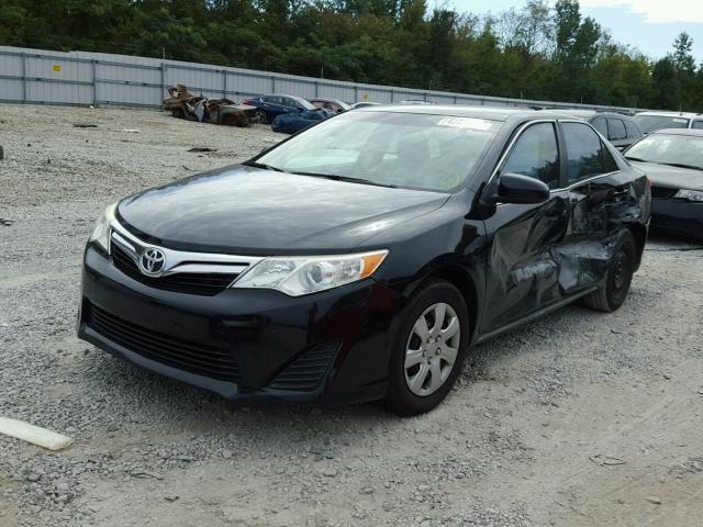 4T1BF1FK3CU071563 - 2012 TOYOTA CAMRY BLACK photo 2