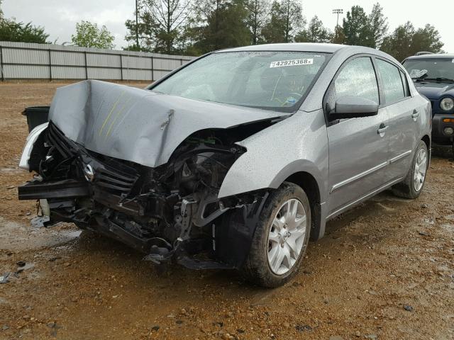 3N1AB6AP4CL741114 - 2012 NISSAN SENTRA 2.0 GRAY photo 2