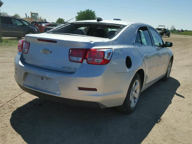 1G11B5SL0FF322896 - 2015 CHEVROLET MALIBU LS ვერცხლისფერი ფოტო 4