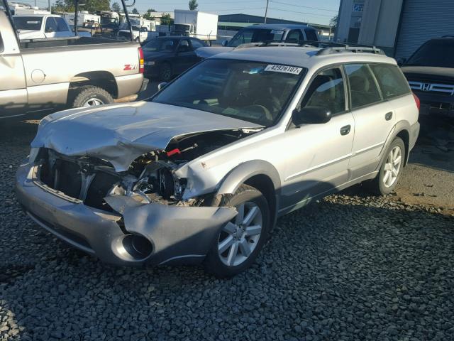 4S4BP61CX67356161 - 2006 SUBARU LEGACY OUT SILVER photo 2