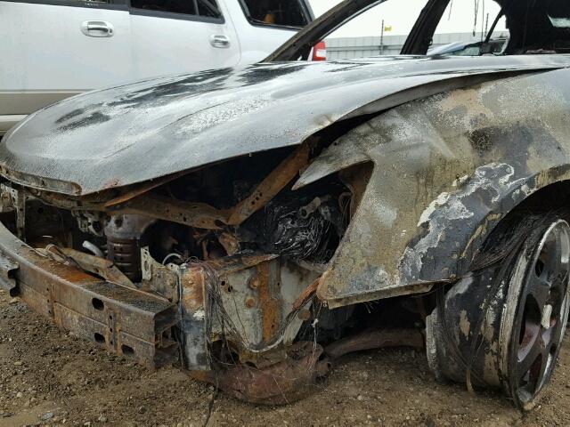 5NPEU46F66H117574 - 2006 HYUNDAI SONATA GLS BURN photo 10