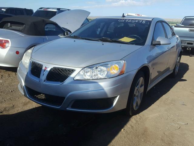 1G2ZJ57B794242920 - 2009 PONTIAC G6 SILVER photo 2