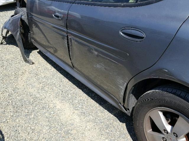 2G2WP552781123375 - 2008 PONTIAC GRAND PRIX GRAY photo 10