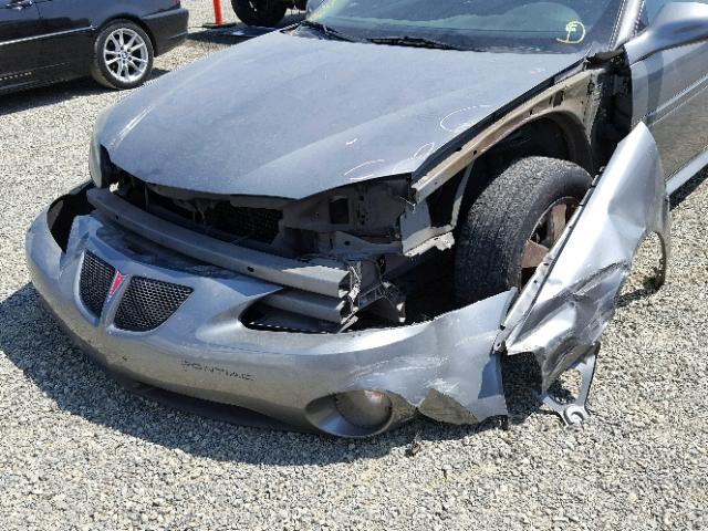 2G2WP552781123375 - 2008 PONTIAC GRAND PRIX GRAY photo 9